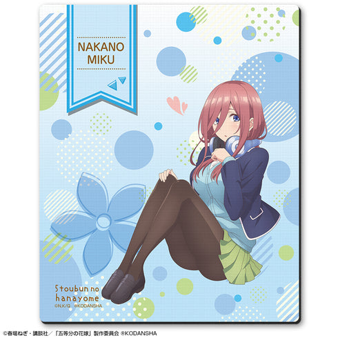 『五等分の花嫁』ラバーマウスパッド デザイン04(中野三玖/A)